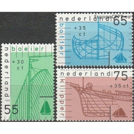 Nyderlandai 1989. Senovinių laivų konstrukcijos