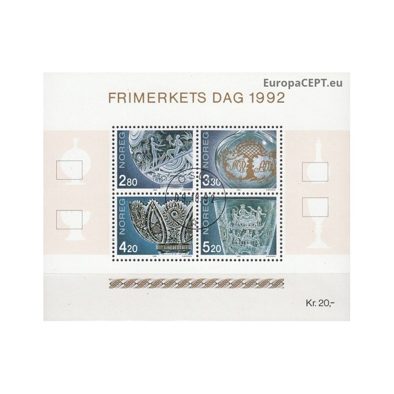 Norvegija 1992. Pašto ženklo diena