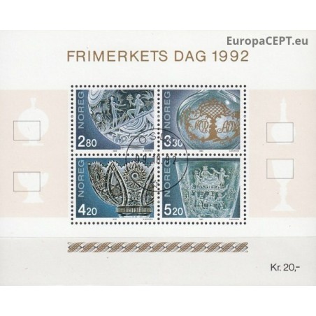 Norvegija 1992. Pašto ženklo diena