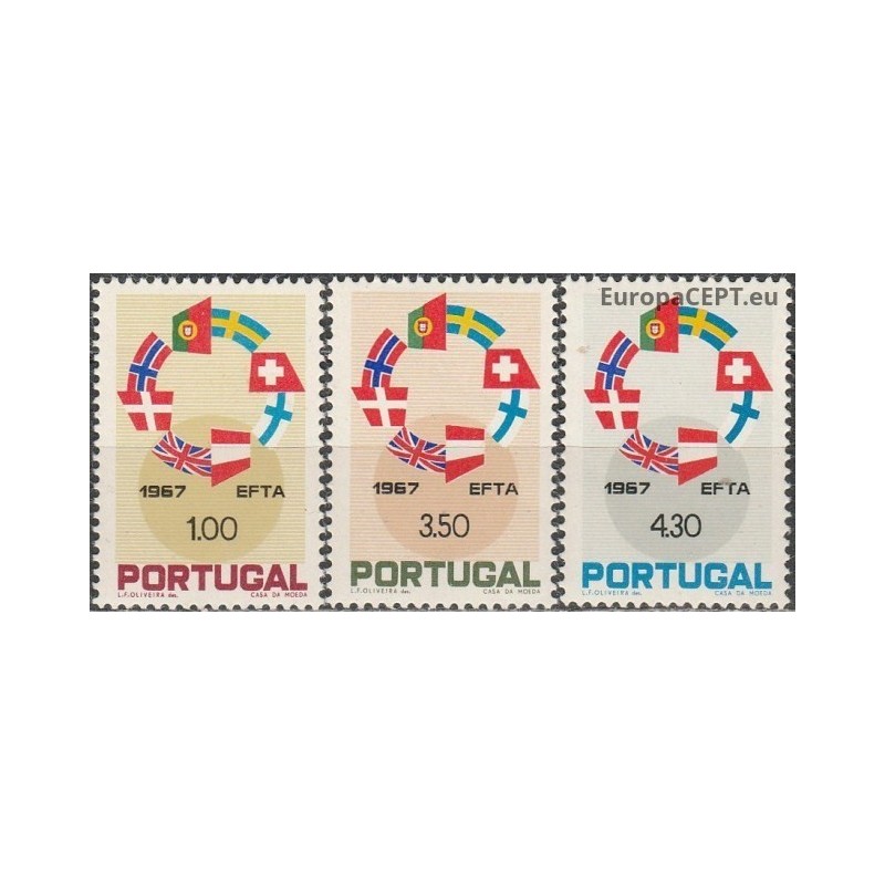 Portugalija 1967. EFTA šalys