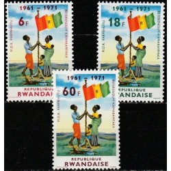 Rwanda 1972. National independence