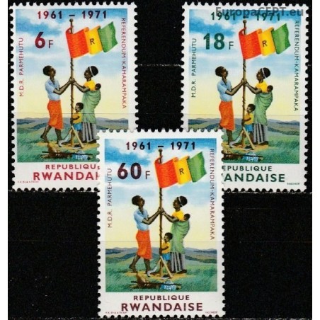 Rwanda 1972. National independence