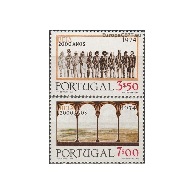 Portugalija 1974. Miestų istorija (Beža)