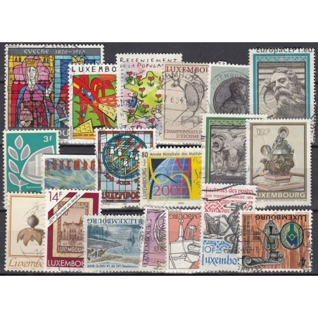 Luxembourg, Used stamps V