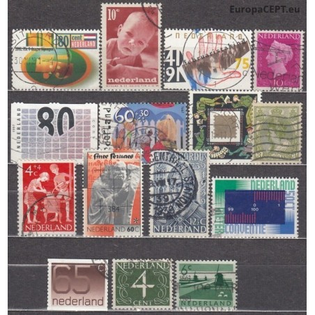Netherlands, Used stamps V