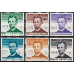 Ruanda 1965. Prezidentas A.Linkolnas