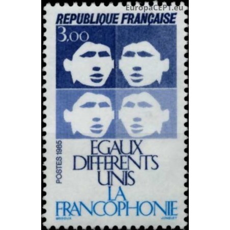 France 1985. Francophonie