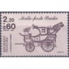 Prancūzija 1986. Pašto ženklo diena (pašto karieta)