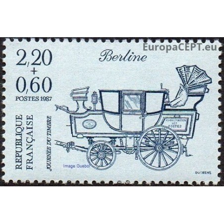 Prancūzija 1987. Pašto ženklo diena