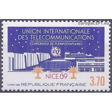 Prancūzija 1989. Telekomunikacijų sąjungos konferencija Nicoje