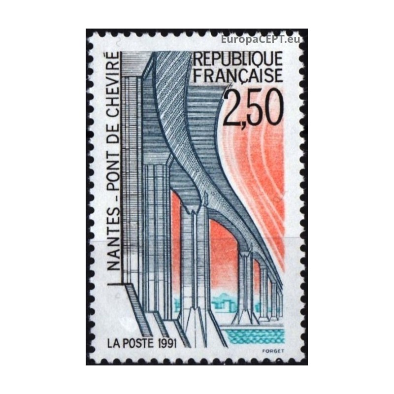 Prancūzija 1991. Turizmas (tiltas Nante)
