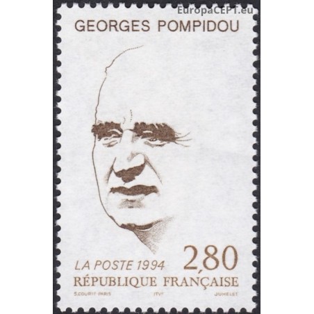 Prancūzija 1994. Prezidentas Pompidu