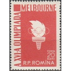 Romania 1961. Summer Olympics 1956 (Melbourne)
