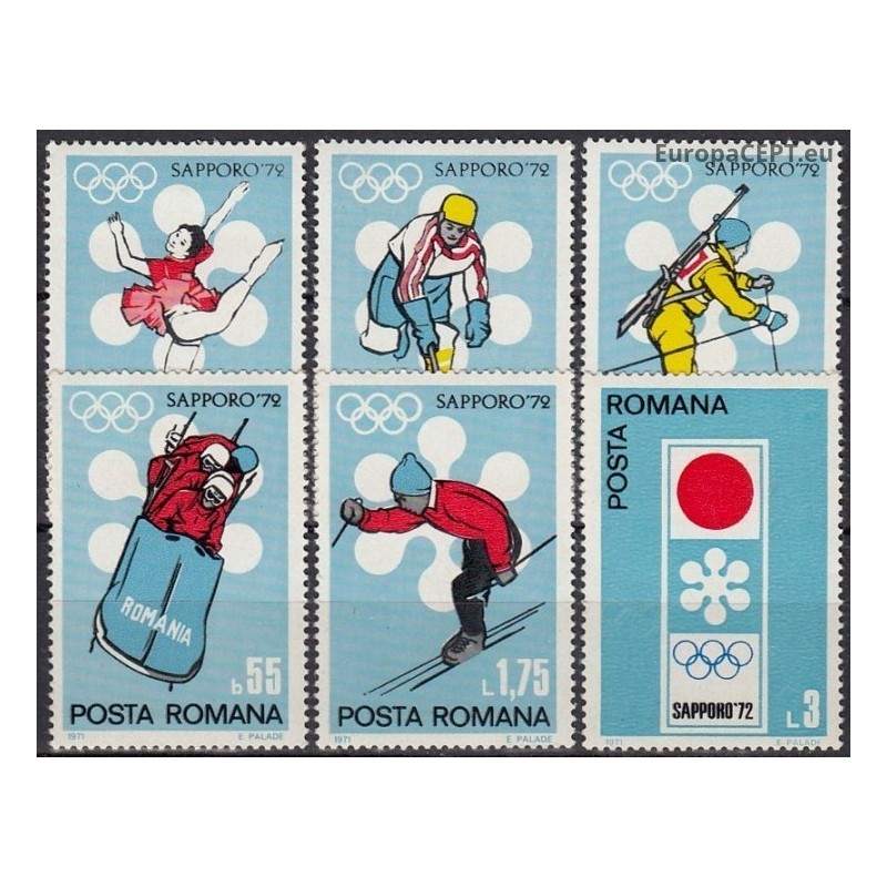 Romania 1971. Winter Olympic Games Sapporo