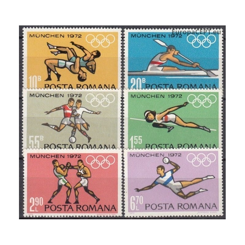 Romania 1972. Summer Olympic Games Munich (I)