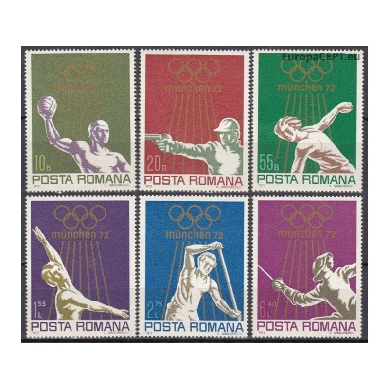 Romania 1972. Summer Olympic Games Munich (II)