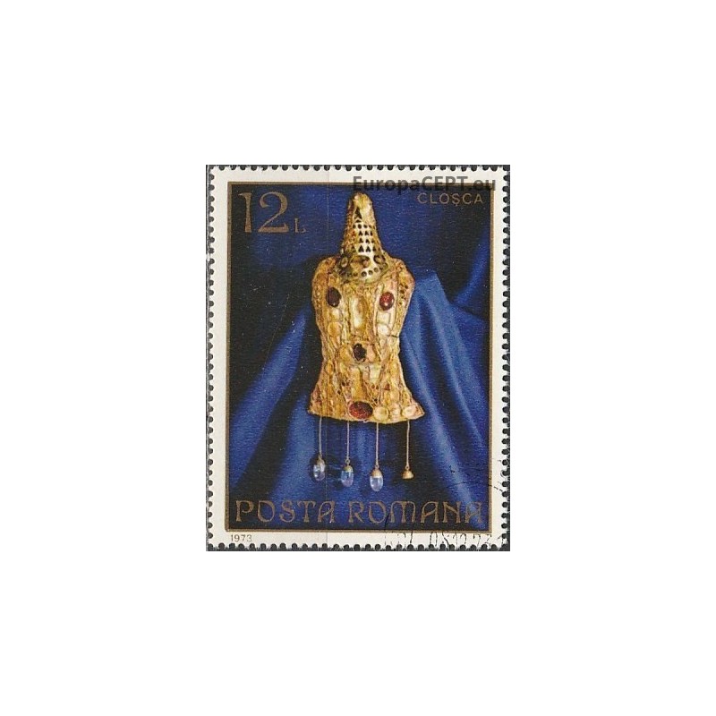 Romania 1973. Golden jewellery (jewelry)