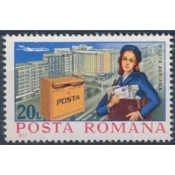 Romania 1977. Post history