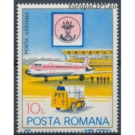 Rumunija 1983. Pašto istorija
