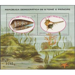 San Tomė ir Prinsipė 1981. Jūrinės kriauklės