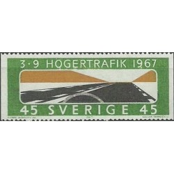 Sweden 1967. Road transport