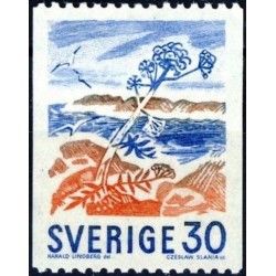 Sweden 1967. Natural landscape