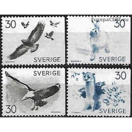 Švedija 1968. Fauna