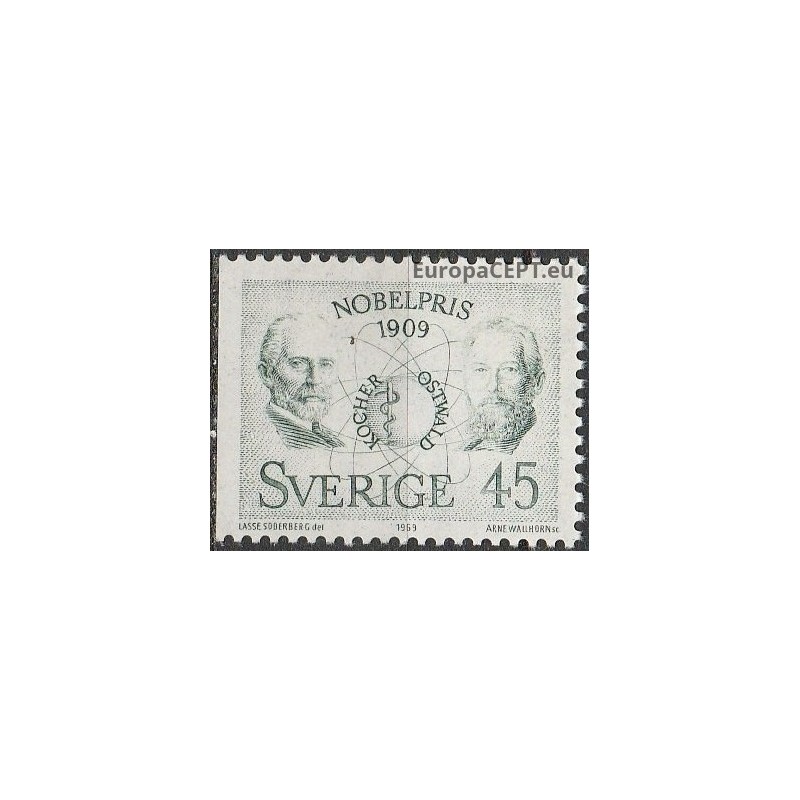 Švedija 1969. Nobel premijos laureatai