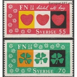 Švedija 1970. Jungtinės tautos