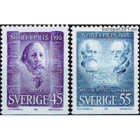 Sweden 1970. Nobel Prize laureates