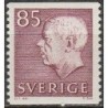 Švedija 1971. Karalius Gustavas VI