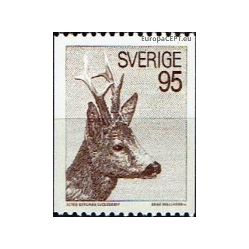 Sweden 1972. Roe deer
