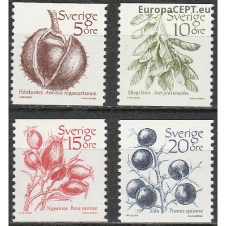 Sweden 1983. Fruits and berries