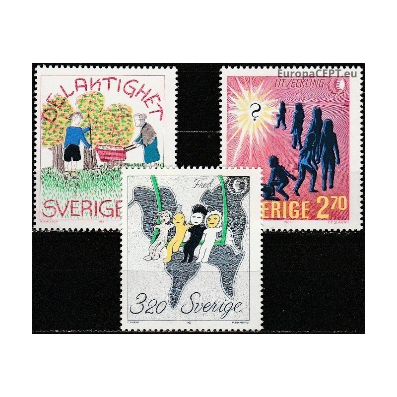 Sweden 1985. International youth year