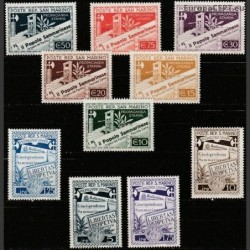 San Marino 1943. Propaganda stamps