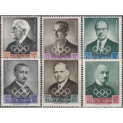 San Marino 1959. International Olympic Committee presidents
