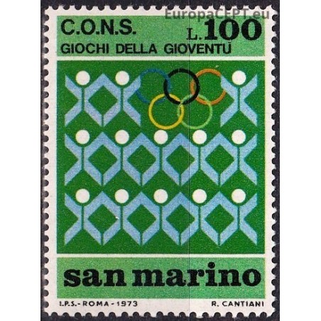 San Marino 1973. Youth Sport Games