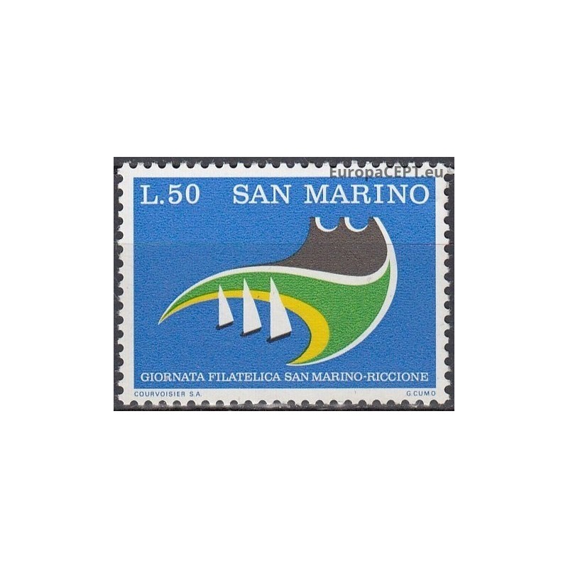 San Marinas 1974. Filatelijos diena