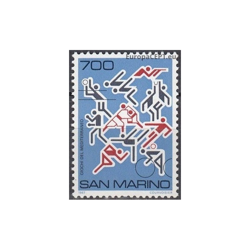 San Marino 1987. Mediterranean Games