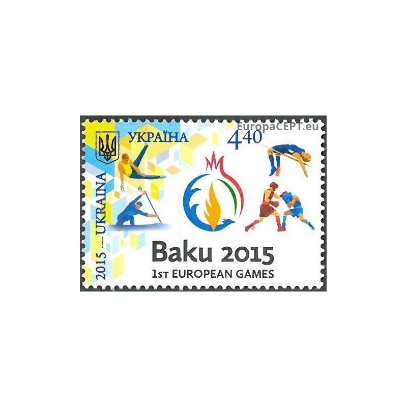 Ukraina 2015. Baku žaidynės