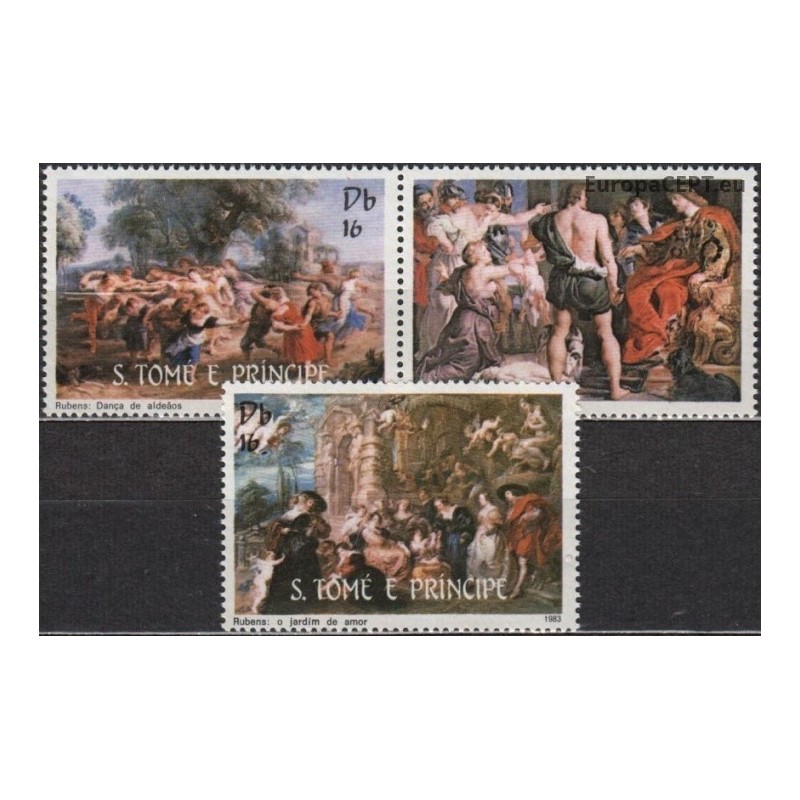 Sao Tome and Principe 1983. Rubens paintings