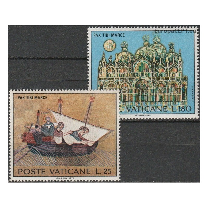 Vatikanas 1972. UNESCO akcija "Išsaugokime Veneciją"