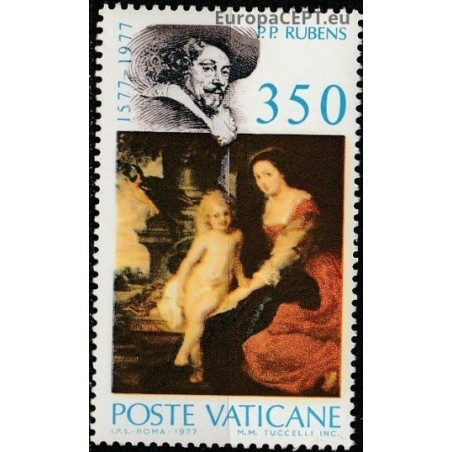 Vatican 1977. Rubens paintings