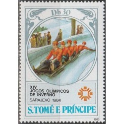 Sao Tome and Principe 1983. Winter Olympic Games Sarajevo