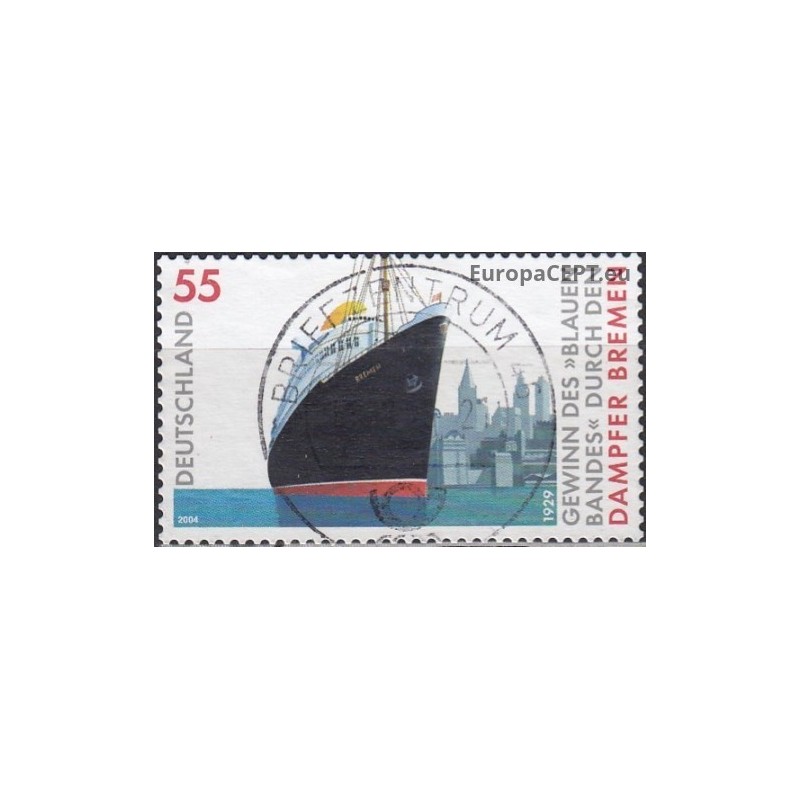 Vokietija 2004. Okeaninis laineris Bremen (1928)