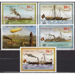 Sao Tome and Principe 1984. Steamboats