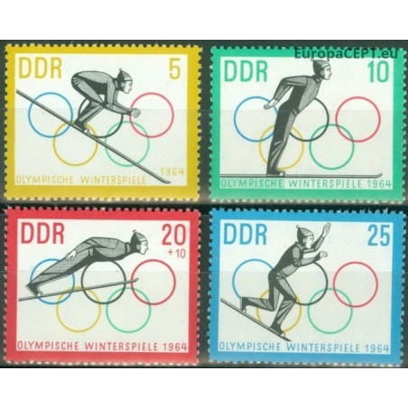 East Germany 1963. Winter Olympic Games Innsbruck (1964)