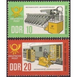 East Germany 1963. Post history