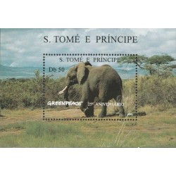 Sao Tome and Principe 1996. Elephant