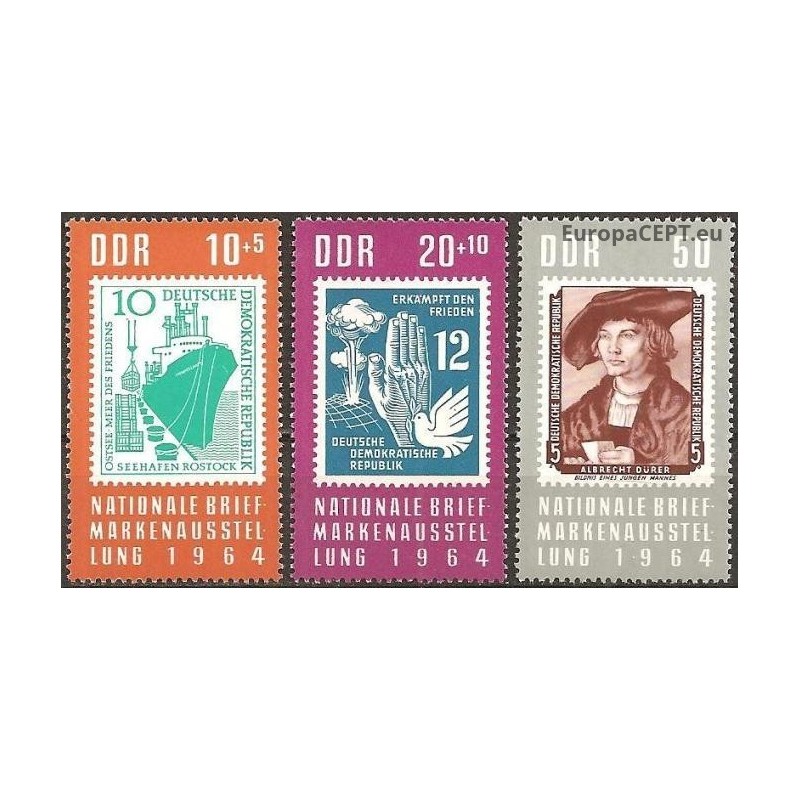 East Germany 1964. Stamps on stamps